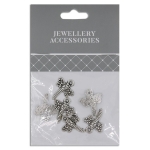 Charms 20mm Silver Plate Dragonflies Pack 6